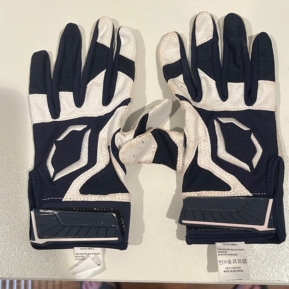 Evoshield Batting Gloves, size small